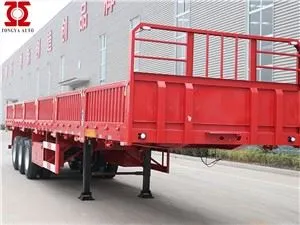 3axles sivuseinäperävaunu