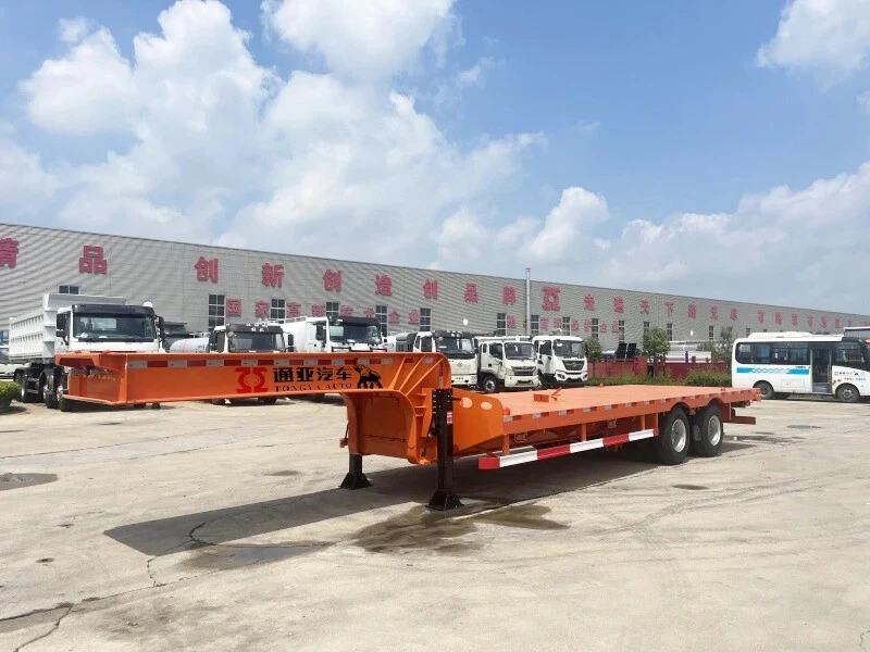 30T Low Bed Semi Trailer suppliers