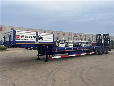 80T Low Bed -puolirakennus tikkaat