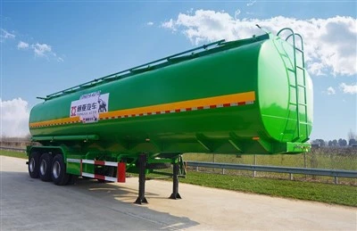 3 akselin petrolesäiliön semi -perävaunu